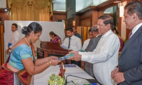 ශ්‍රී ලංකා මහවැලි අධිකාරියේ නව පත්වීම් ප්‍රදානය  ජනපති ප්‍රධානත්වයෙන් ...