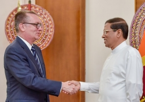 එක්සත් ජාතීන්ගේ සංවිධානයේ දේශපාලන කටයුතු පිළිබඳ සහකාර මහලේකම් ජෙෆ්රි ෆෙල්ට්මන් මහතා ජනපති හමුවෙයි