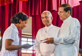 මෙවර අය වැයෙන් ද අධ්‍යාපනය වෙනුවෙන් වැඩි මුදලක් වෙන් කර තිබෙන බව ජනපති පවසයි