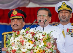 ත්‍රස්තවාදයට මේ රටේ හිස එසවීමට ඉඩක් නැහැ- ජනපති