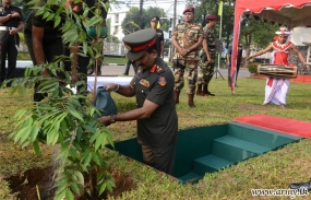 ‘වනරෝපා’ ජාතික රුක් රෝපණ වැඩසටහන සඳහා යුද හමුදාවේ සහය