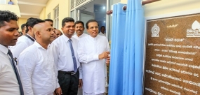 මැදිරිගිරිය රෝහලේ  ඉදිකිරීම් ජනපති අතින් ජනතා අයිතියට