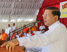 දුරාචාරයෙන්, අවිනීතකමෙන් රට මුදා ගැනීමට නීතිය වඩා තදින් කි‍්‍රයාත්මක කරනවා - ජනපති