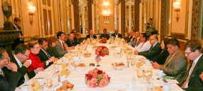 HE Rajapaksa Attends Briefing by Business Council for International Understanding