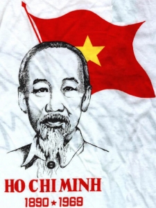 වියට්නාම ජනාධිපති Ho Chi Minh වෙනුවෙන් සමරු මුද්දරයක්