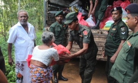 යුද්ධ හමුදා භට පිරිස් පශ්චාත් ආපදා සමයේ තවදුරටත් මානුෂිය මෙහෙයුම්වල නිරත වෙයි